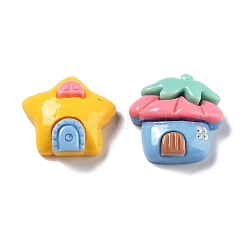 Непрозрачные кабошоны из смолы&nbsp;RESI-G084-03