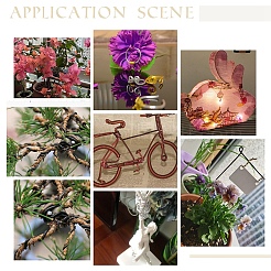 Упаковка из 10 рулона многоцветной круглой алюминиевой проволоки 18 калибра для изготовления ювелирных изделий из бисера&nbsp;AW-PH0001-01-1mm