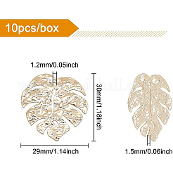 Латунные подвески&nbsp;KK-BC0009-07