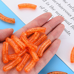 Прозрачных бусин акриловые треск&nbsp;CACR-S009-001A-N84