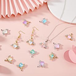 40 шт. 2-цветный сплав с УФ-покрытием&nbsp;FIND-PH0021-94