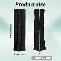 Рукава для ног из акриловых волокон&nbsp;AJEW-WH20072-16E