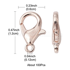 Карабин-лобстер из цинкового сплава&nbsp;FIND-FS0001-75RG