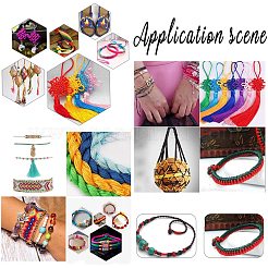 Плетеной нейлоновой нити&nbsp;NWIR-R006-0.5mm-800