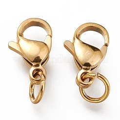 Ионное покрытие (ip) застежки-лобстеры из нержавеющей стали 304&nbsp;X-STAS-G240-01C-G