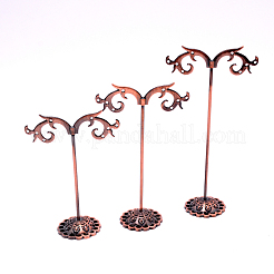 Комплекты выставочных стендов серег с твердым железом&nbsp;EDIS-WH0009-03B