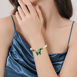 16шт 8 цвета стеклянные подвески&nbsp;GLAA-BBC0001-08