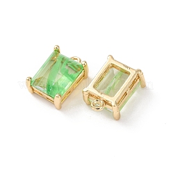 Латунь стекло амулеты&nbsp;KK-Z141-12G