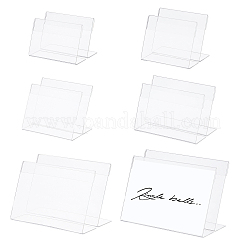 12шт 6-х стилевая акриловая настольная рамка для карточек&nbsp;AJEW-PH0003-69