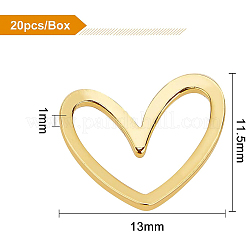 Латунные соединительные колечки&nbsp;KK-BC0006-28G
