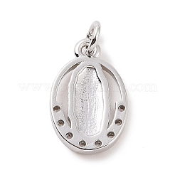 Латунные микро проложить кубического циркония подвески&nbsp;KK-C012-10P