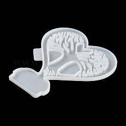 Подсвечник в форме сердца своими руками из силиконовой Молды&nbsp;SIL-F007-12B