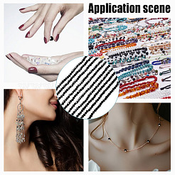 10 нити имитируют австрийские хрустальные биконические стеклянные бусины&nbsp;GLAA-HY0001-37C