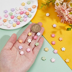 54 шт. 9-х цветные бусины из цинкового сплава&nbsp;FIND-PH0021-56