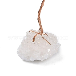 Натуральные красные яшмовые чипсы украшения из дерева жизни&nbsp;DJEW-P022-01A-02