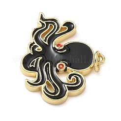 Латунь эмаль подвески&nbsp;KK-P326-13C-G