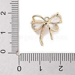 Латунь с подвесками из прозрачного кубического циркония&nbsp;LS-KK-Z061-22G