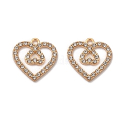 Подвески из сплава и страза&nbsp;FIND-G055-11G