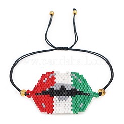 Браслеты из стеклянных бус в богемном стиле&nbsp;OW3340-3