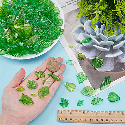 325шт 13 стиля прозрачные акриловые подвески&nbsp;OACR-AR0001-39