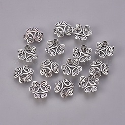 Крышки для бусин тибетского стиля&nbsp;EA483Y-NF