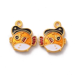 Подвески из эмали и сплава&nbsp;ENAM-B056-05G-02