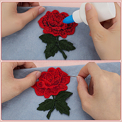 Утюг на ткани для вышивания полиэстера / пришивание заплат&nbsp;PATC-ME0001-06