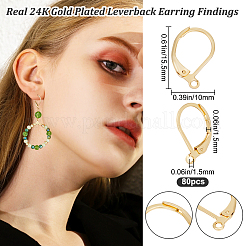 80 шт. фурнитура для сережек из нержавеющей стали 304&nbsp;STAS-BBC0004-09