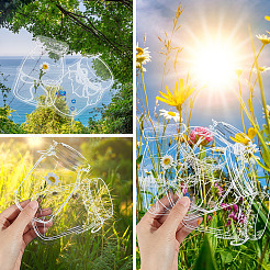 Тема посуды водостойкие самоклеющиеся наборы наклеек для штамповки&nbsp;DIY-WH20014-05C