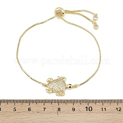 Браслеты-слайдеры Ocean 304 из нержавеющей стали с микропаве из кубических цирконий&nbsp;LS-BJEW-K291-06G