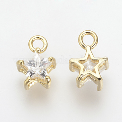 Латунь подвески циркония кубической&nbsp;KK-R015-108G