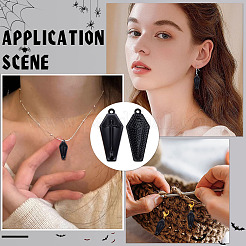 40шт хэллоуин тема сплава эмаль подвески&nbsp;ENAM-ME0001-42