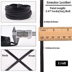 5 м коровьей кожаный шнур&nbsp;WL-GF0001-30A