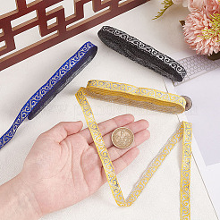 3 рулон двухцветной полиэстеровой цветочной ленты&nbsp;OCOR-HY0001-09A