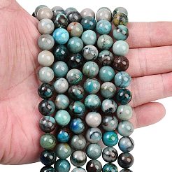 Природные хризоколлу бисер нитей&nbsp;G-K405-B01-10mm