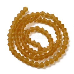 Имитировать нити бус из матового стекла из австрийского хрусталя&nbsp;LS-EGLA-A039-T3mm-MD28