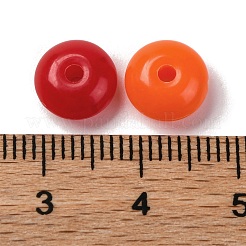 Непрозрачные акриловые бусины&nbsp;MACR-F080-04