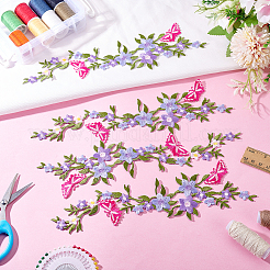 4 шт. нитки для вышивки цветов из полиэстера и вискозы&nbsp;PATC-HY0001-88B