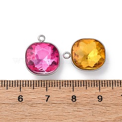 Подвески из нержавеющей стали 304 со стразами STAS-B090-01P