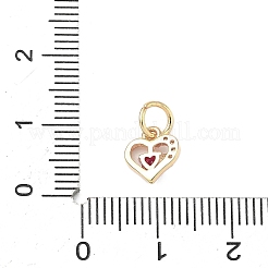 Латунные микро проложить кубического циркония подвески&nbsp;KK-D364-10G