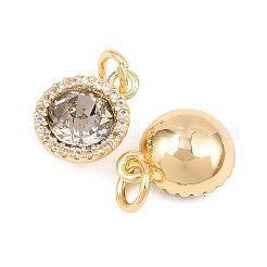 Латунные микро проложить кубического циркония подвески&nbsp;KK-H538-03G