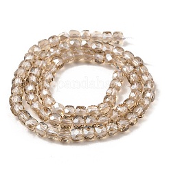 Гальванизируйте прозрачное стекло бисер нитей&nbsp;GLAA-C029-03A-08