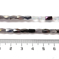 Стеклянные бусины с гальваническим покрытием &nbsp;EGLA-D030-07C