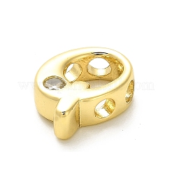 Стойки обшивки латунь кубического циркония бусы&nbsp;KK-L210-008G-Q