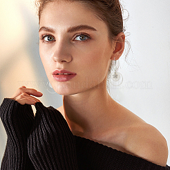 12 шт. 2 стиля подвески-подвески из латуни с кубическим цирконием&nbsp;ZIRC-BBC0002-73