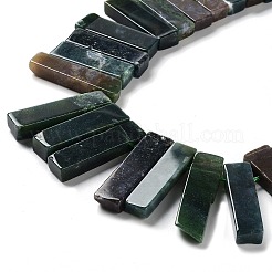 Природного индийского агата бисер нитей&nbsp;G-L551B-14