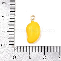 Подвески с эмалью из фруктового сплава&nbsp;ENAM-P264-02I-G