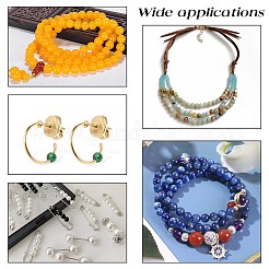 Гальванические естественно агат бисера пряди круглый&nbsp;G-AR0002-53