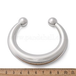 Браслеты-манжеты из нержавеющей стали 304&nbsp;LS-BJEW-S161-05P