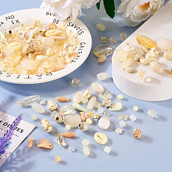 100 г акриловые бусины с имитацией жемчуга&nbsp;OACR-TA0001-40